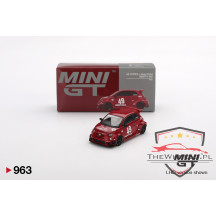 Mini GT LB-Works x Abas Works ABARTH 595 Red