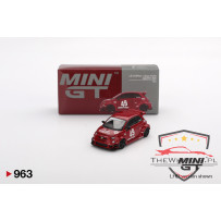Mini GT LB-Works x Abas Works ABARTH 595 Red