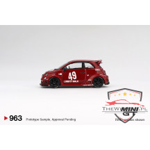 Mini GT LB-Works x Abas Works ABARTH 595 Red