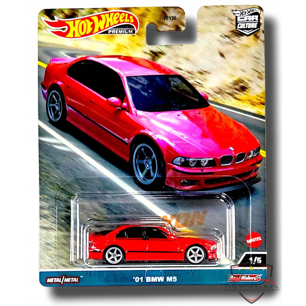 Hot Wheels Premium '01 BMW M5 Canyon Warriors