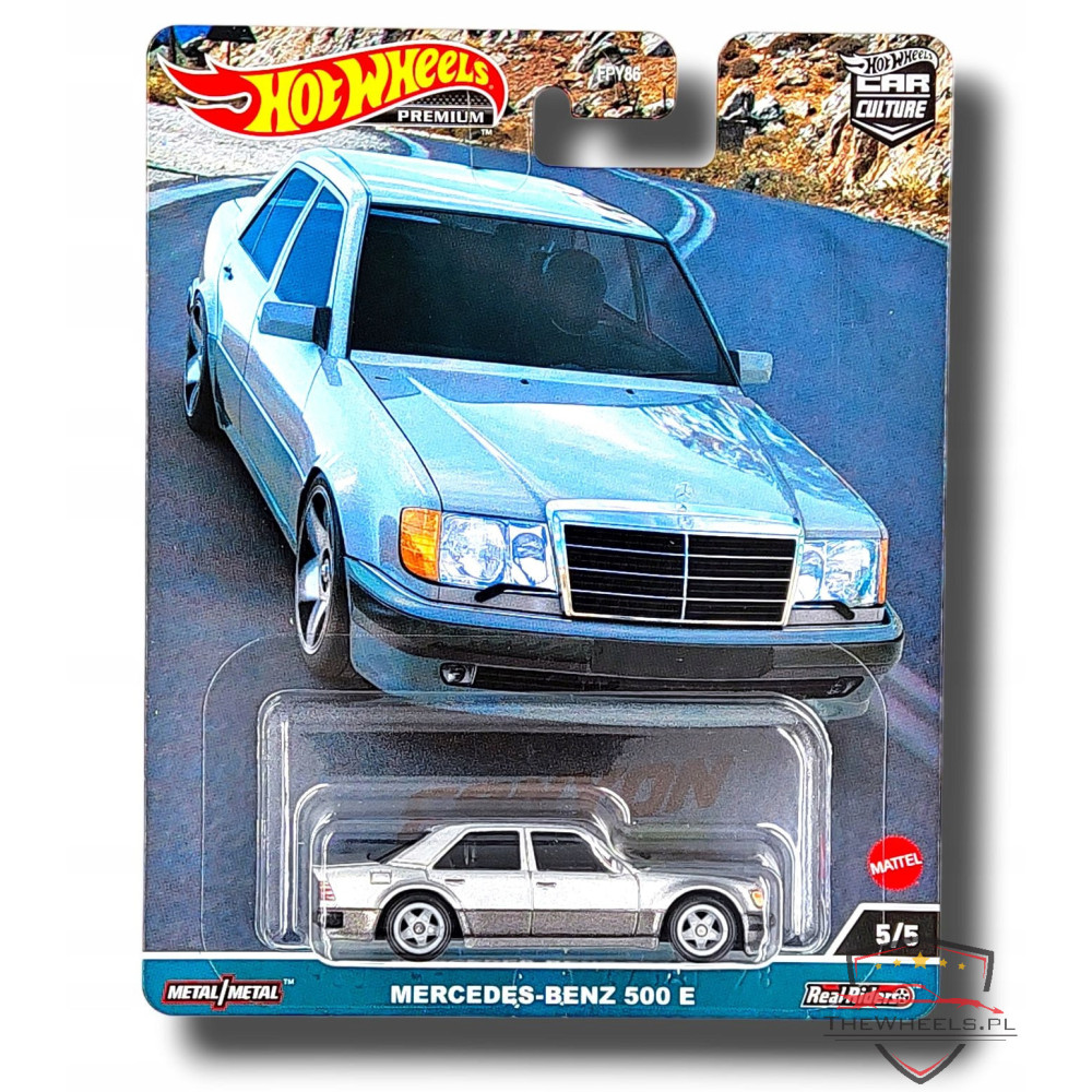 Hot Wheels Premium Mercedes-Benz 500E Canyon Warriors