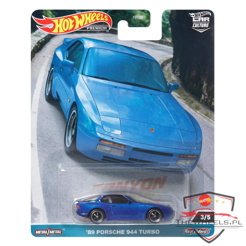 Hot Wheels Premium '89 Porsche 944 Turbo Canyon Warriors