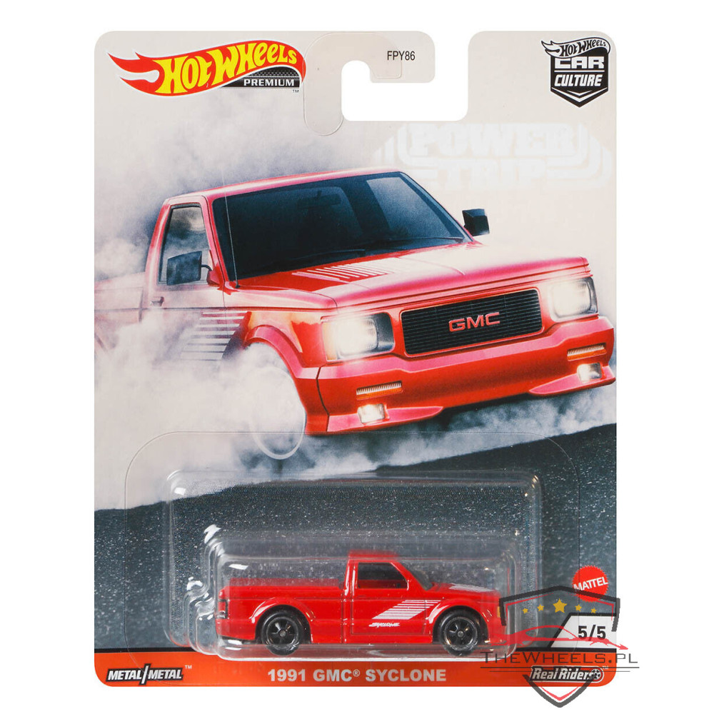 Hot Wheels Premium 1991 GMC Syclone Power Trip