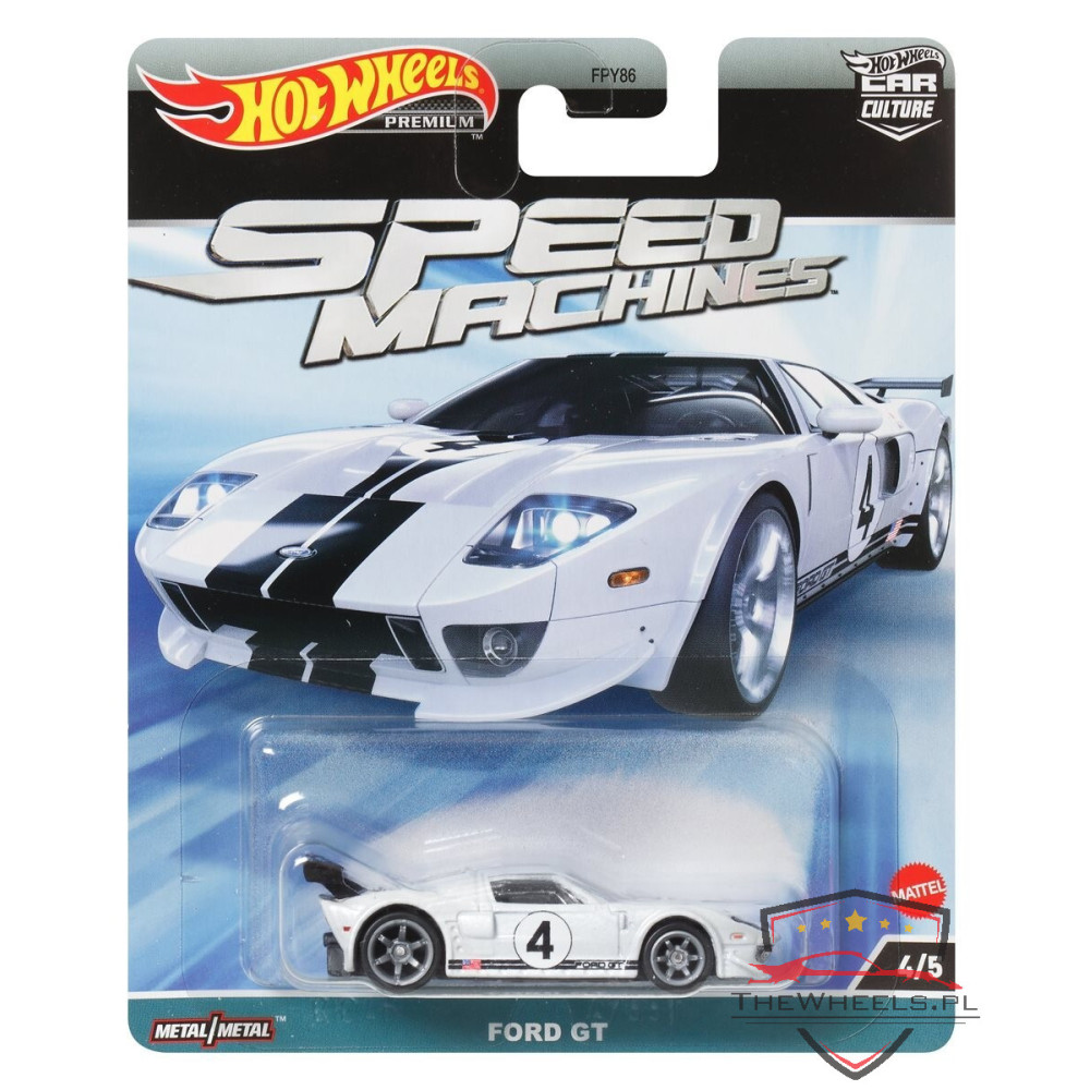 Hot Wheels Premium Ford GT Speed Machines