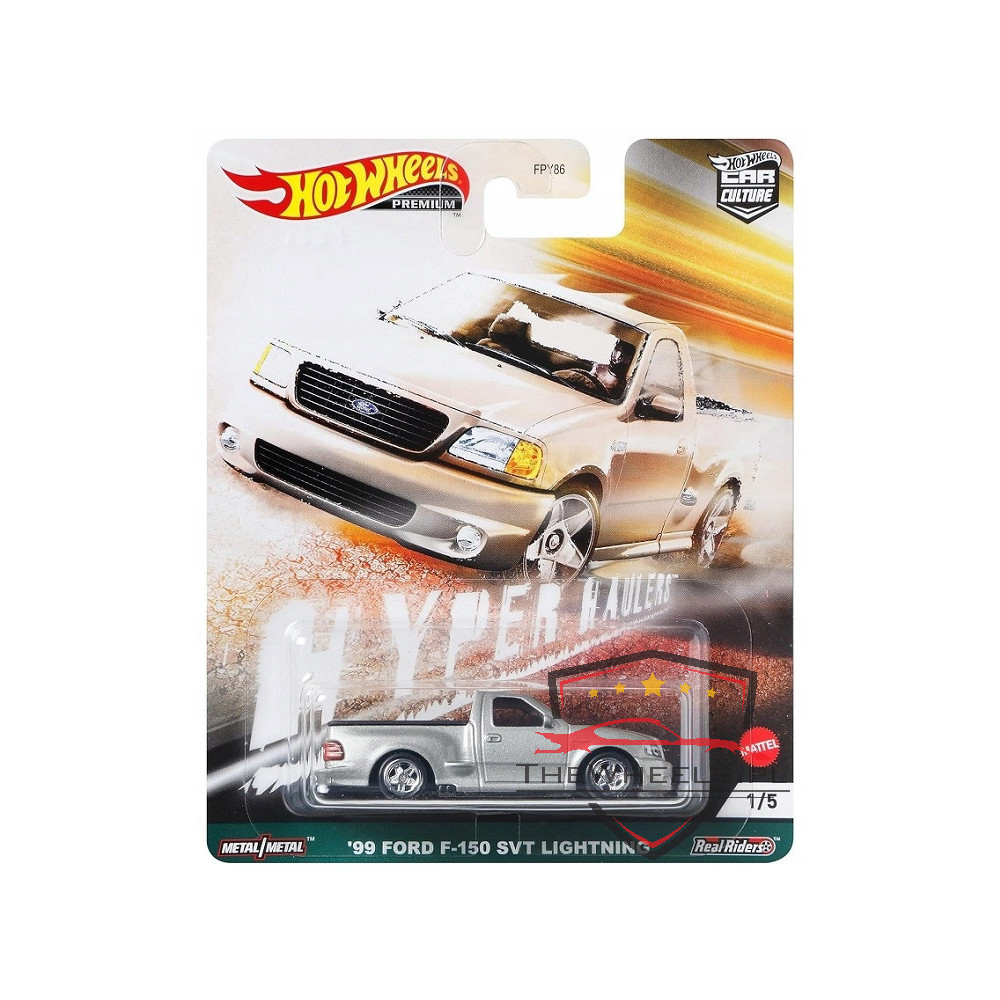 Hot Wheels Premium '99 Ford F-150 SVT Lightning Hyper Haulers
