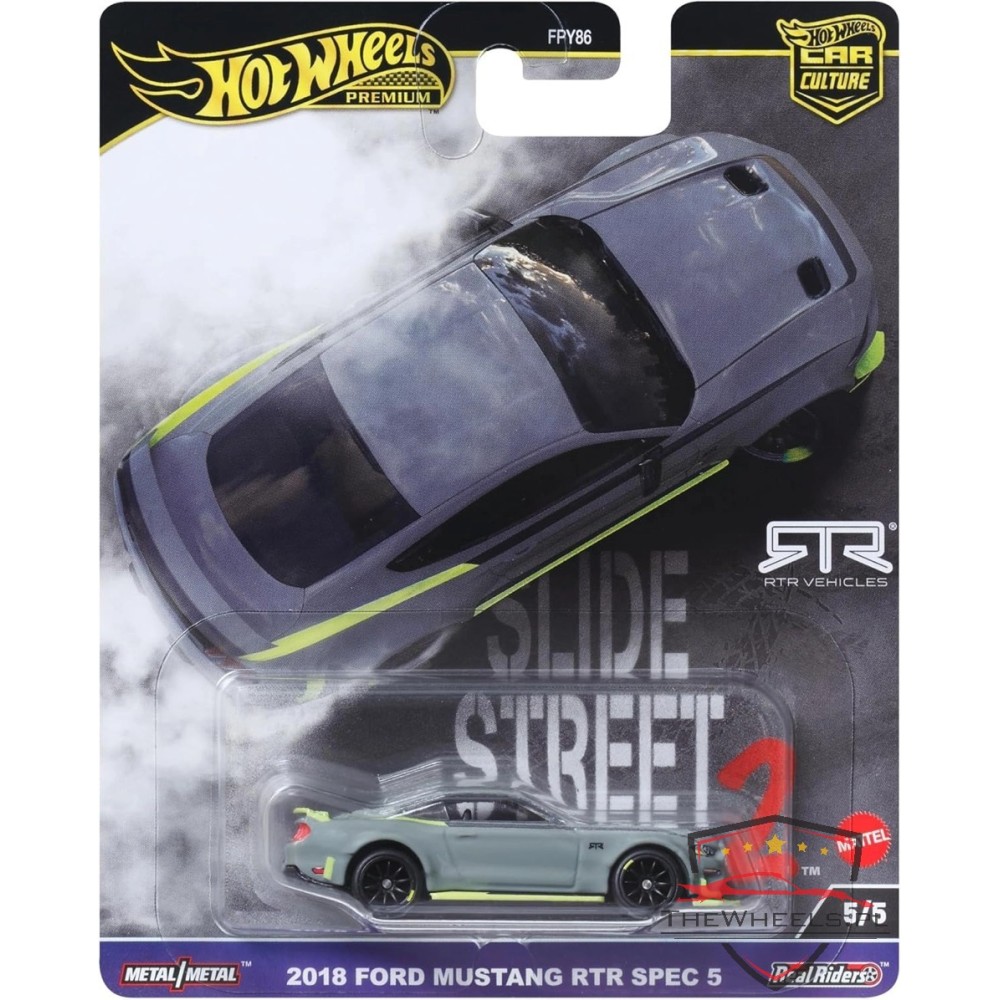 Hot Wheels Premium Ford Mustang RTR SPEC 5