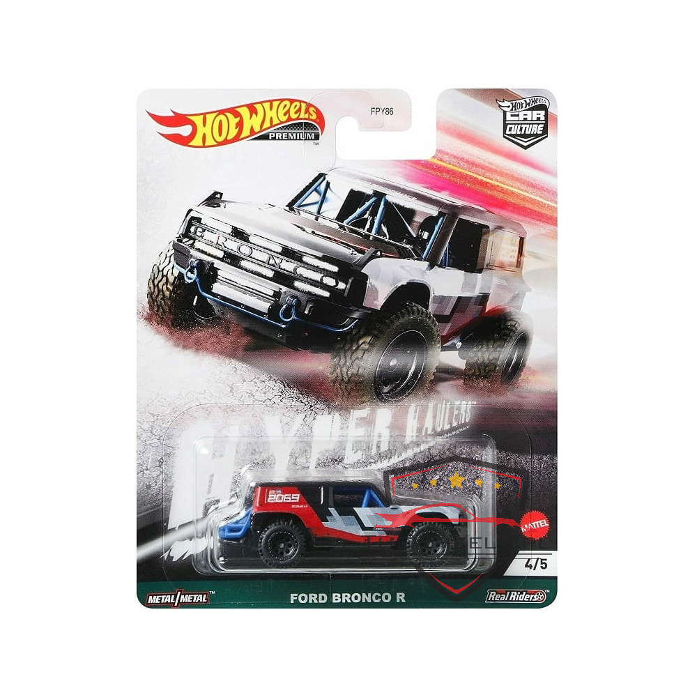 Hot Wheels Premium Ford Bronco R Hyper Haulers