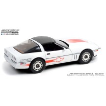 Chevrolet Corvette C4 – White with Orange Stripes – Corvette Challenge Race Car