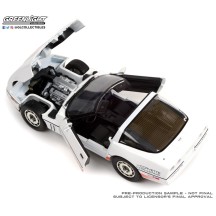 Chevrolet Corvette C4 – White with Orange Stripes – Corvette Challenge Race Car