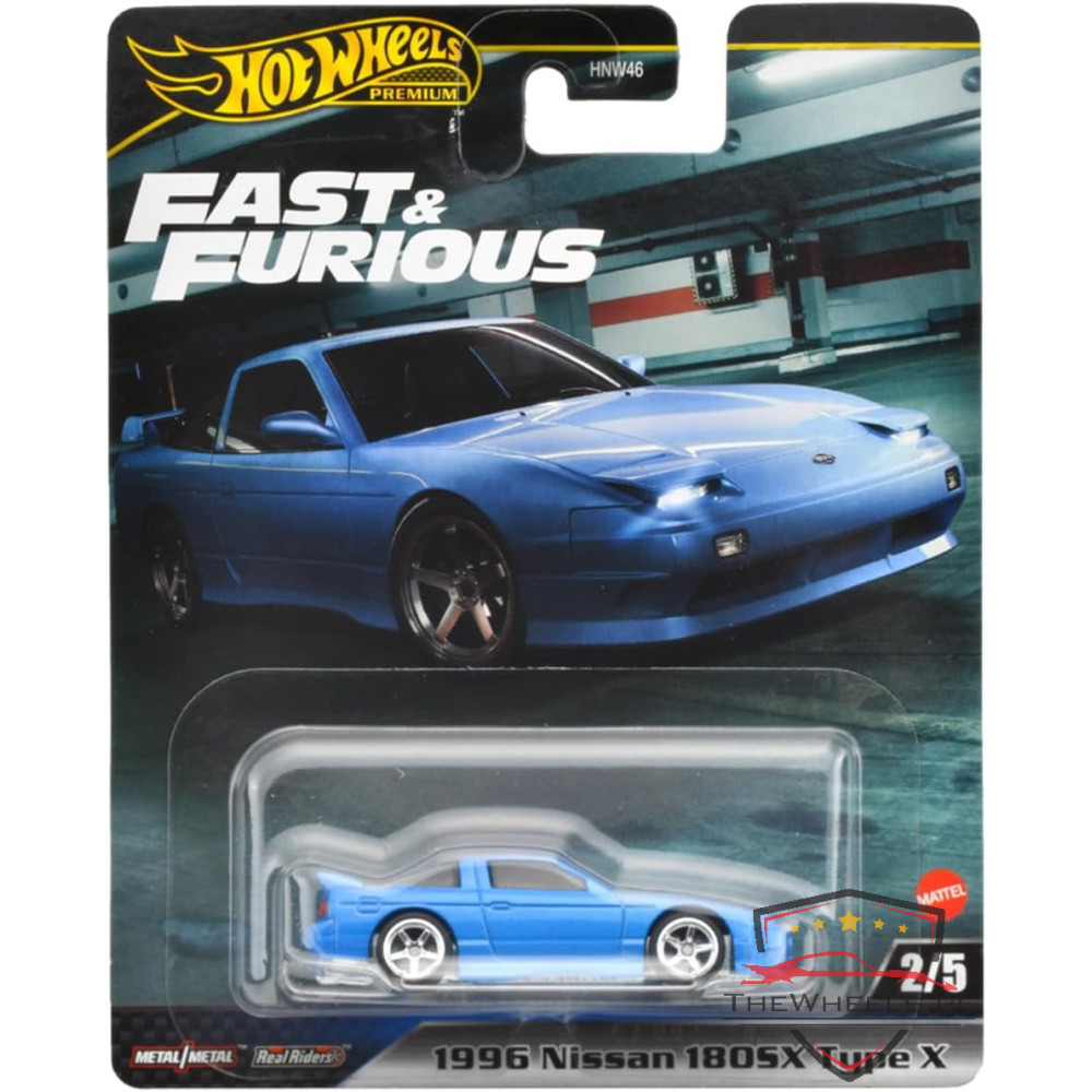 Hot Wheels Premium F&F 1996 Nissan 180SX Type X