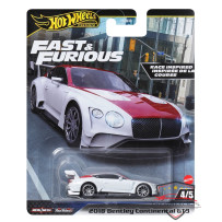 Hot Wheels Premium F&F 2018 Bentley Continental GT3