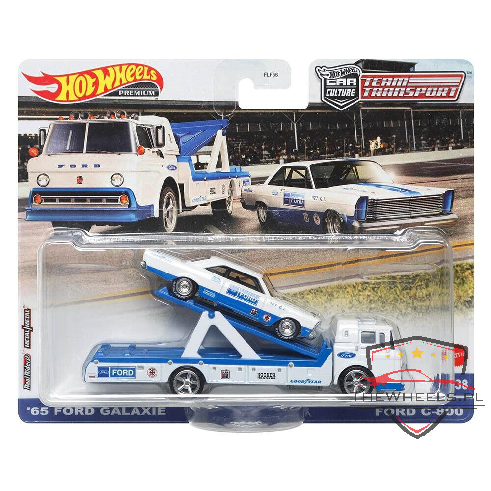 Hot Wheels Premium Team Transport '65 Ford Galaxie