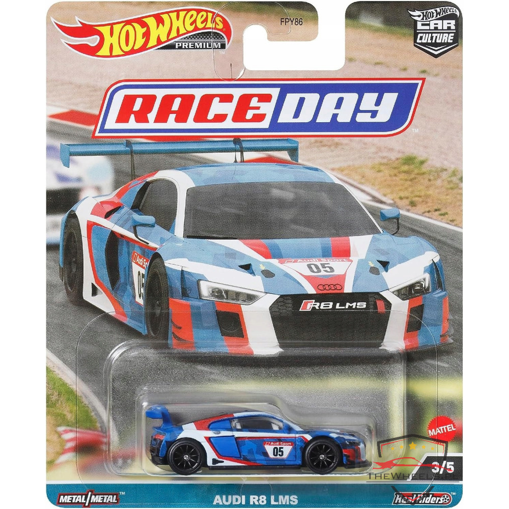 Hot Wheels Premium Audi R8 LMS Race Day