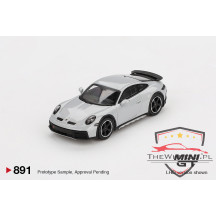 Mini GT Porsche 911 Dakar Ice Gray Metallic (891)