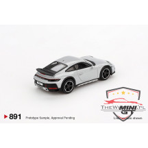 Mini GT Porsche 911 Dakar Ice Gray Metallic (891)