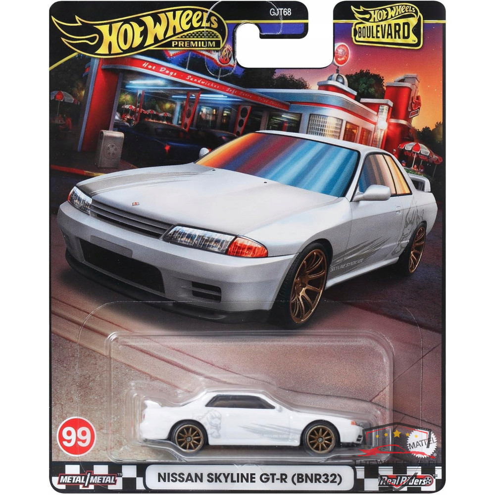 Hot Wheels Premium Nissan Skyline GT-R (BNR32) Blwrd 99