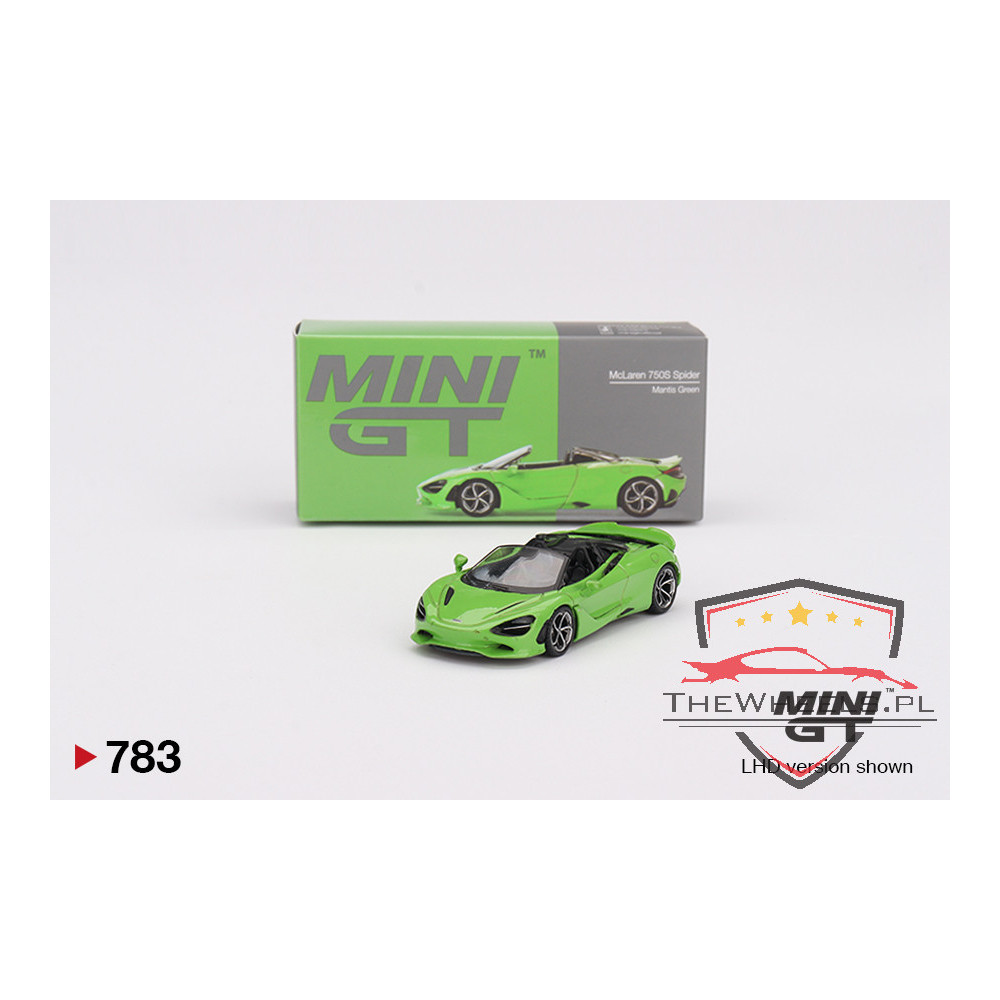 Mini GT McLaren 750S Spider Mantis Green (783)