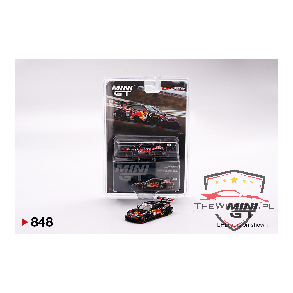 Mini GT Honda NSX-GT "Type-S" GT500 16 Team Red Bull Mugen