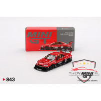 Mini GT Nissan LB-ER34 Super Silhouette Skyline – Red/Black