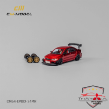 CM Model Mitsubishi Lancer EVO IX Red