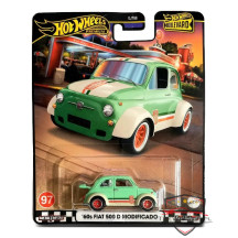 Hot Wheels Premium '60 Fiat 500 D Modificado Blwrd 97