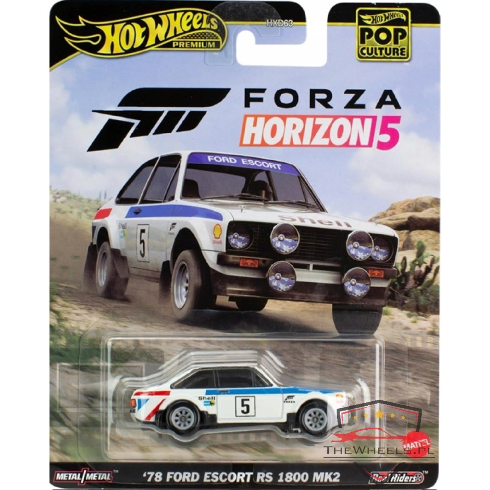 Hot Wheels Premium '78 Ford Escort RS 1800 MK2