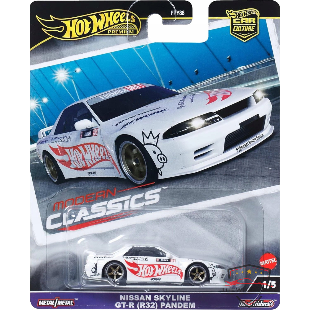 Hot Wheels Premium – Nissan Skyline GT-R (R32) Pandem