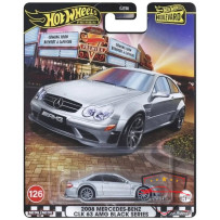 Hot Wheels Premium 2008 Mercedes-Benz CLK 63 AMG Black Series Boulevard