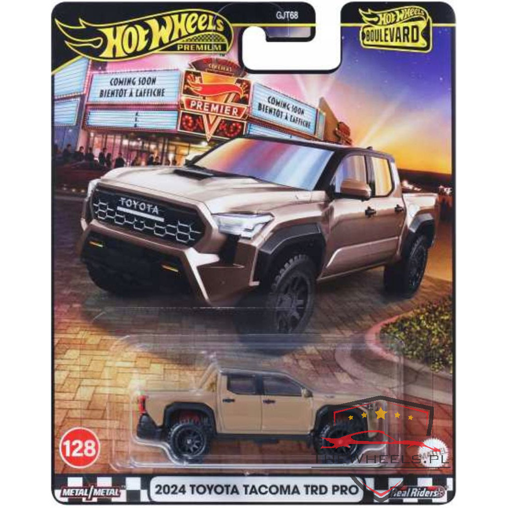 Hot Wheels Premium 2024 Toyota Tacoma TRD PRO Boulevard 128