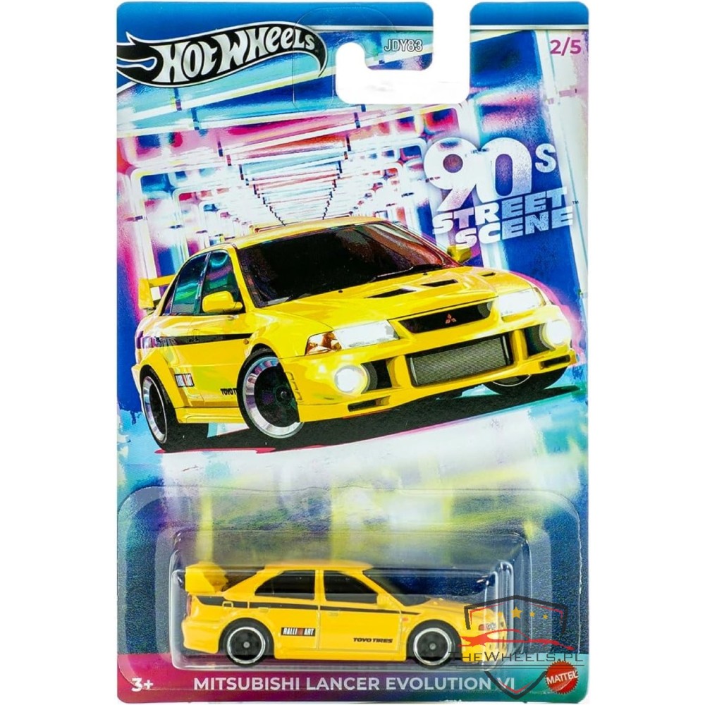 Mitsubishi Lancer Evo VI '90 street scene