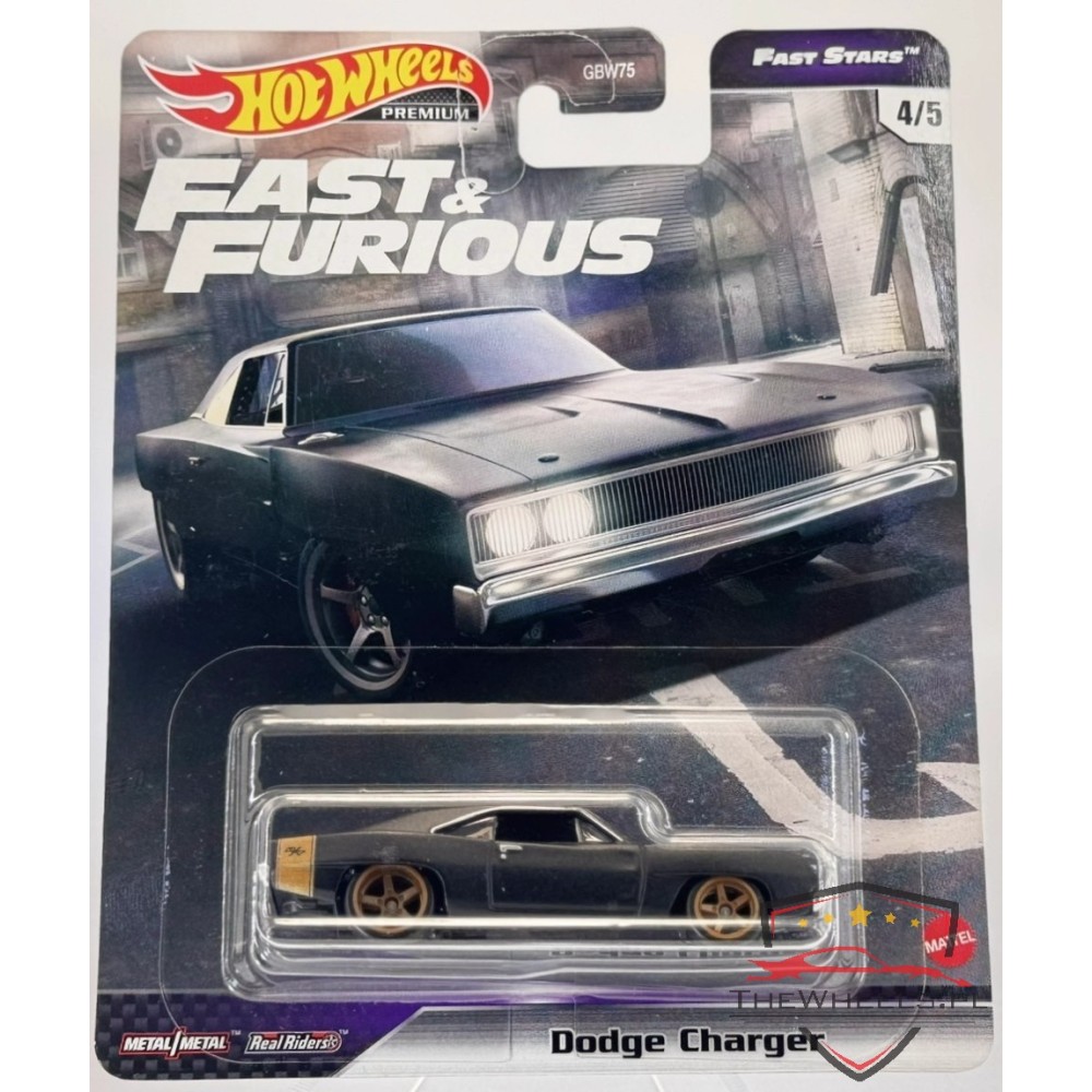 Hot Wheels Premium Dodge Charger F&F