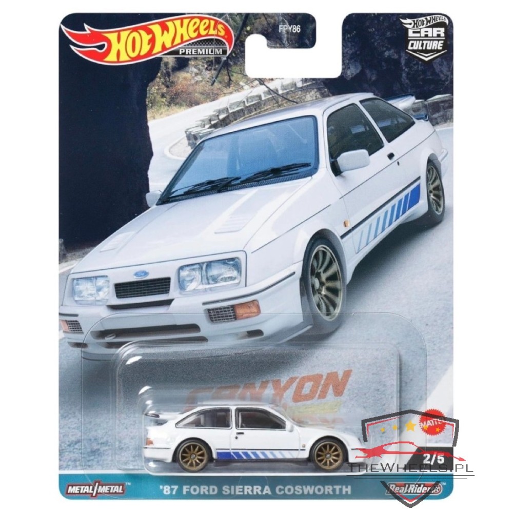 Hot Wheels Premium '87 Ford Sierra Cosworth