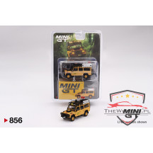 Mini GT Land Rover Defender 110 1989 Camel Trophy Team Turkey