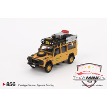 Mini GT Land Rover Defender 110 1989 Camel Trophy Team Turkey