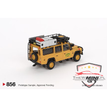 Mini GT Land Rover Defender 110 1989 Camel Trophy Team Turkey