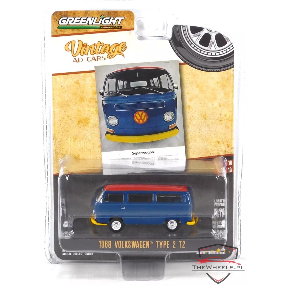 Green Light 1968 Volkswagen Type 2 T2