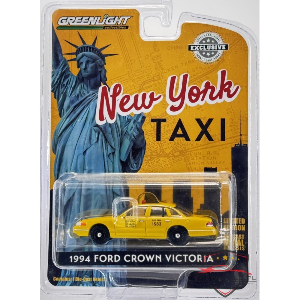 Green Light 1994 Ford Crown Victoria NY Taxi