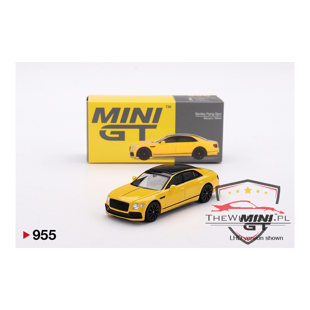 Mini GT Bentley Flying Spur Monaco Yellow