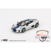 Mini GT Jaguar C-X75 Silver