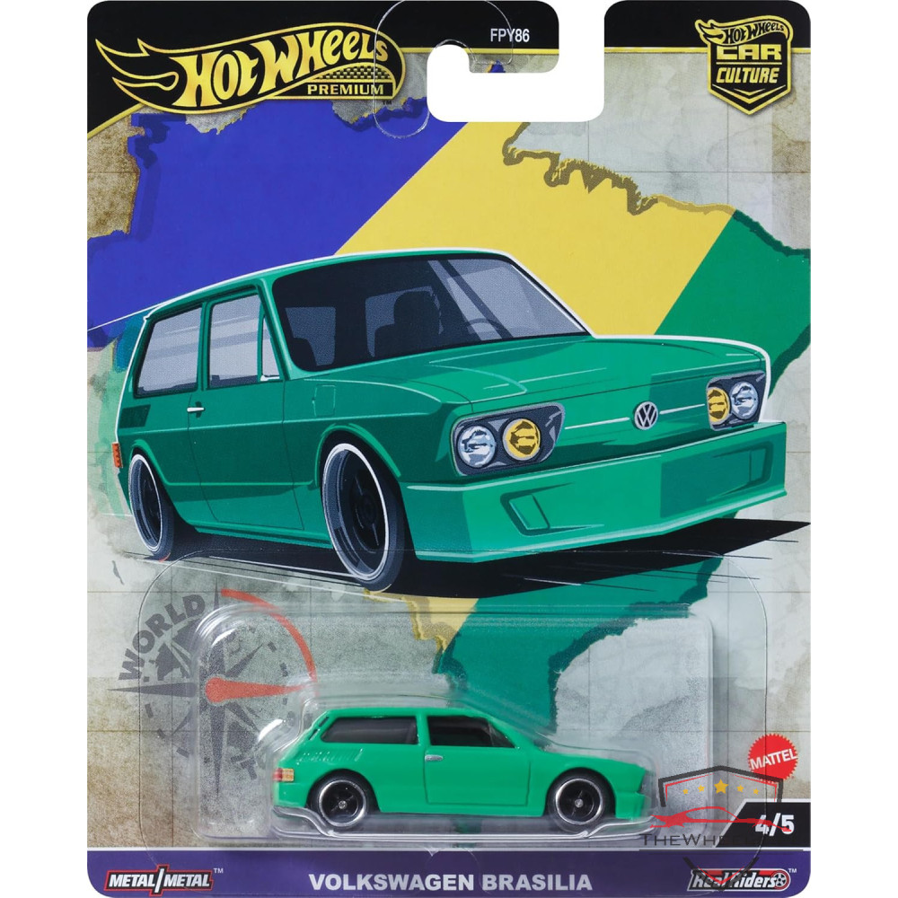 Hot Wheels Premium Volkswagen Brasilia World Tour 4/5