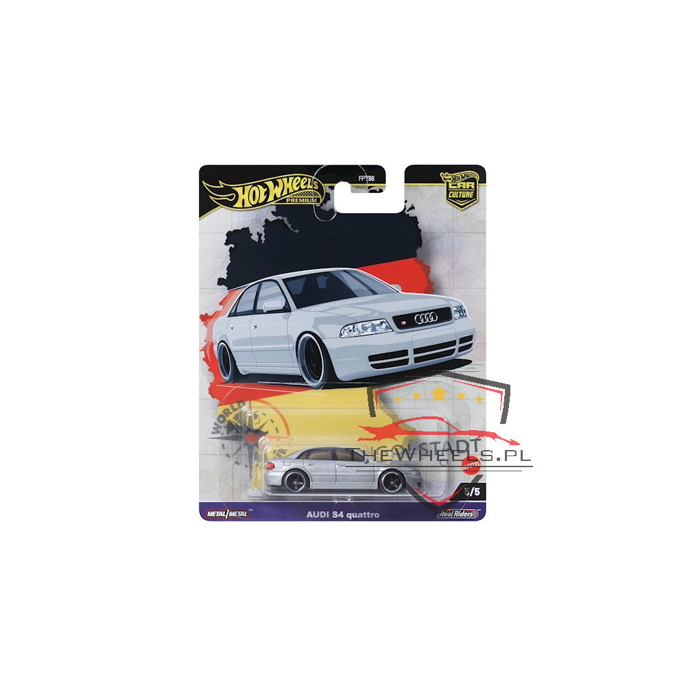 Hot Wheels Premium Audi S4 quattro World Tour 5/5 Hot Wheels Premium Audi S4 quattro World Tour 5/5