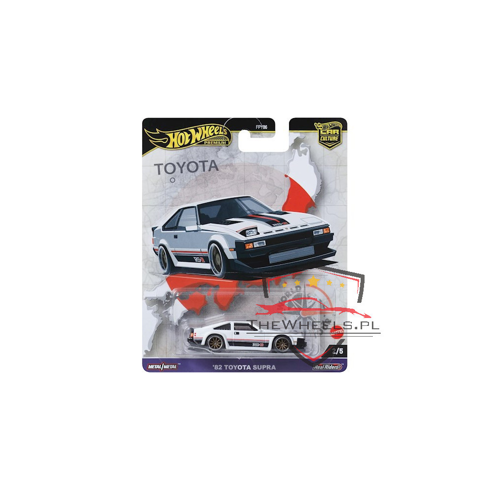 Hot Wheels Premium '82 Toyota Supra World Tour 2/5