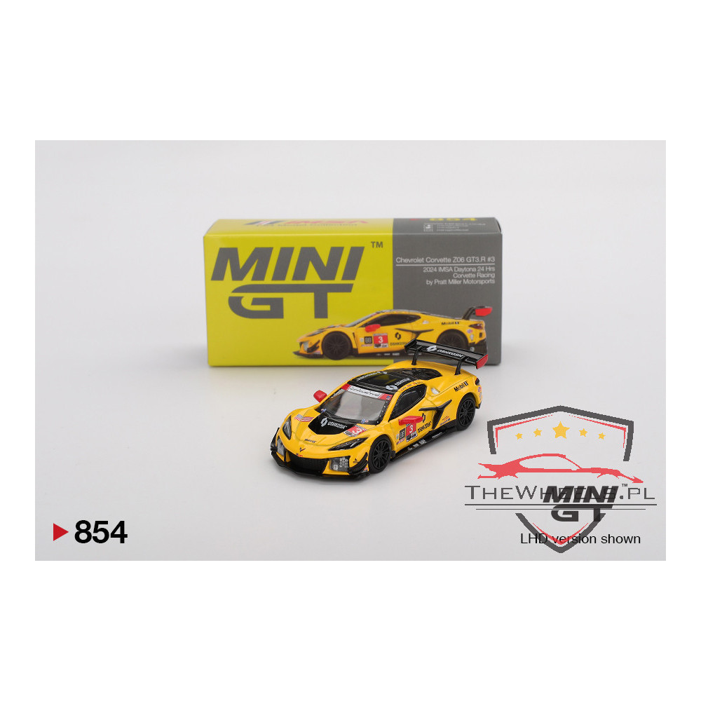 Mini GT Chevrolet Corvette Z06 GT3.R 3 Daytona 24 hrs