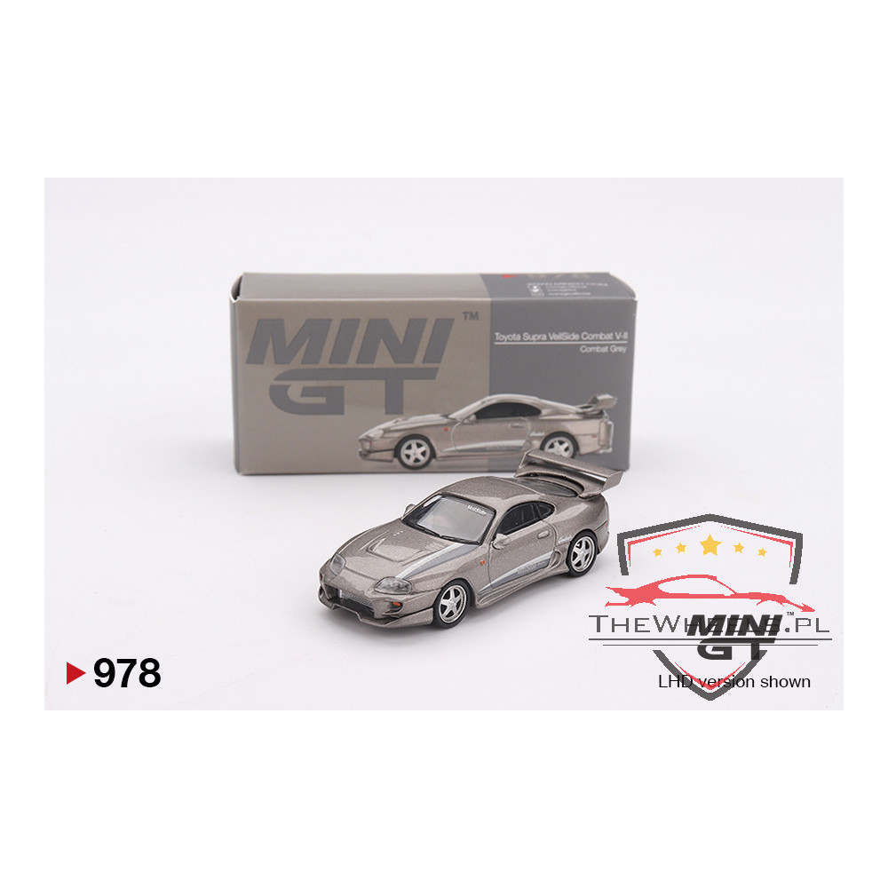 Mini GT Toyota Supra VeilSide Combat V-II Combat Grey